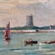 Tableau marine bord de mer Bretagne