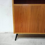Semi-open, two-door cabinet, 1960