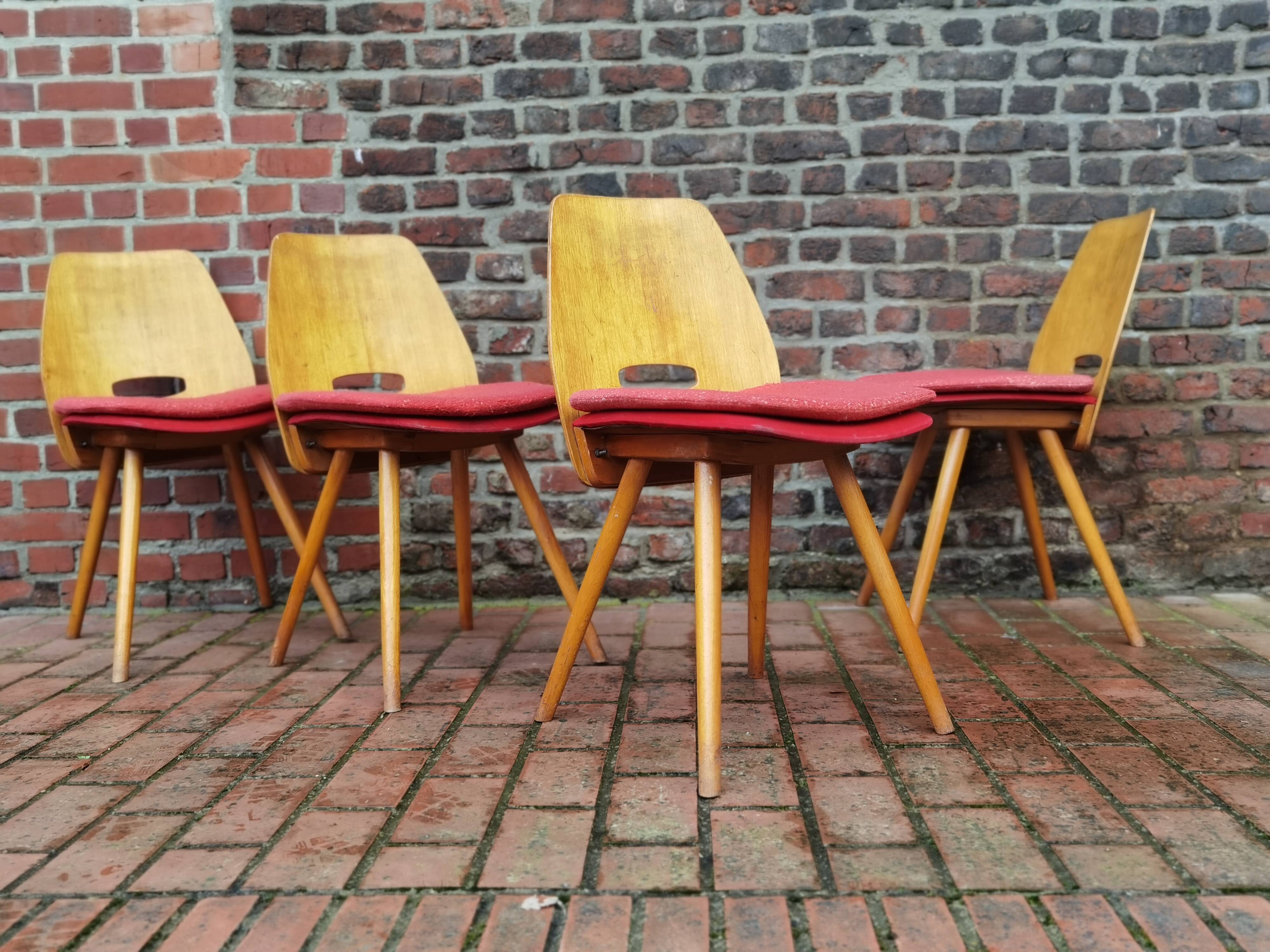 Lollipop Chairs by Franti-ek Jirak