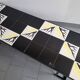 Importante table basse vintage 1950 ceramique & acier 50s 1950s vallauris