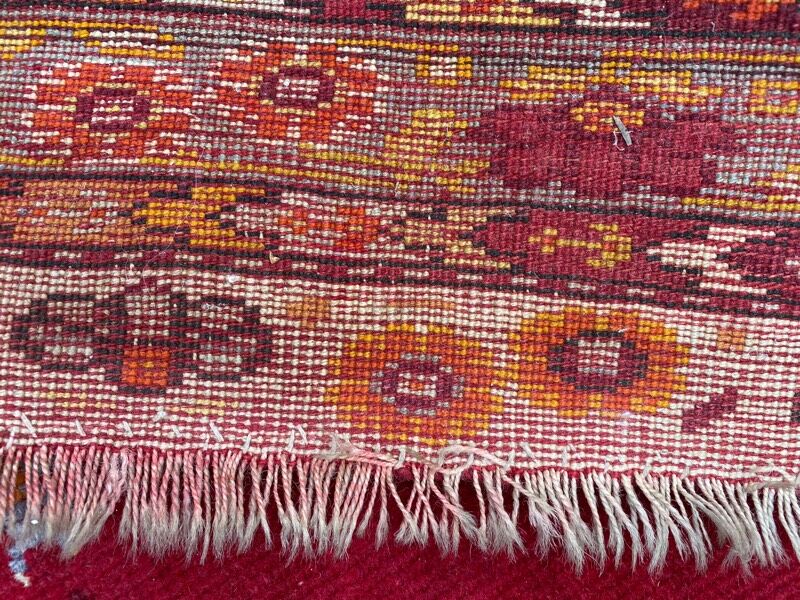 Ancient Turkish carpet Anatolia 110x145 cm