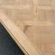 Louis XV extendable dining table from the 20th century, renovated in cherry wood, 140-240cm.