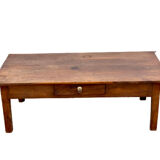 Table basse en teck avec tiroir