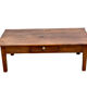 Table basse en teck avec tiroir
