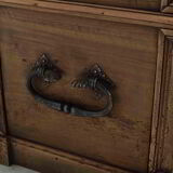 Oak chest early XVIIIth