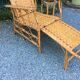 Rattan long chair