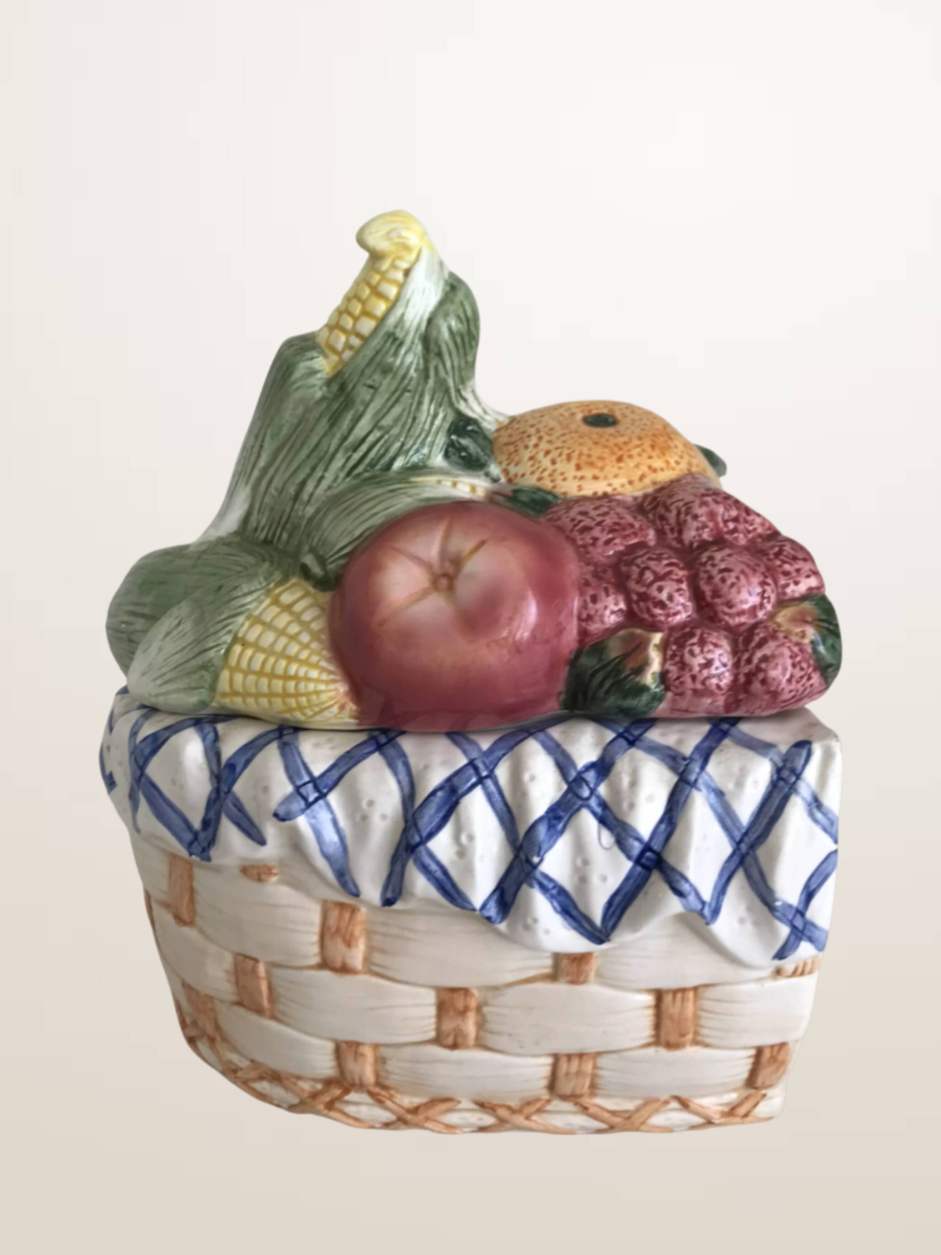 Pot and slipware fruits and vegetables