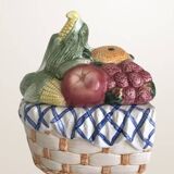 Pot and slipware fruits and vegetables