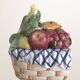 Pot and slipware fruits and vegetables