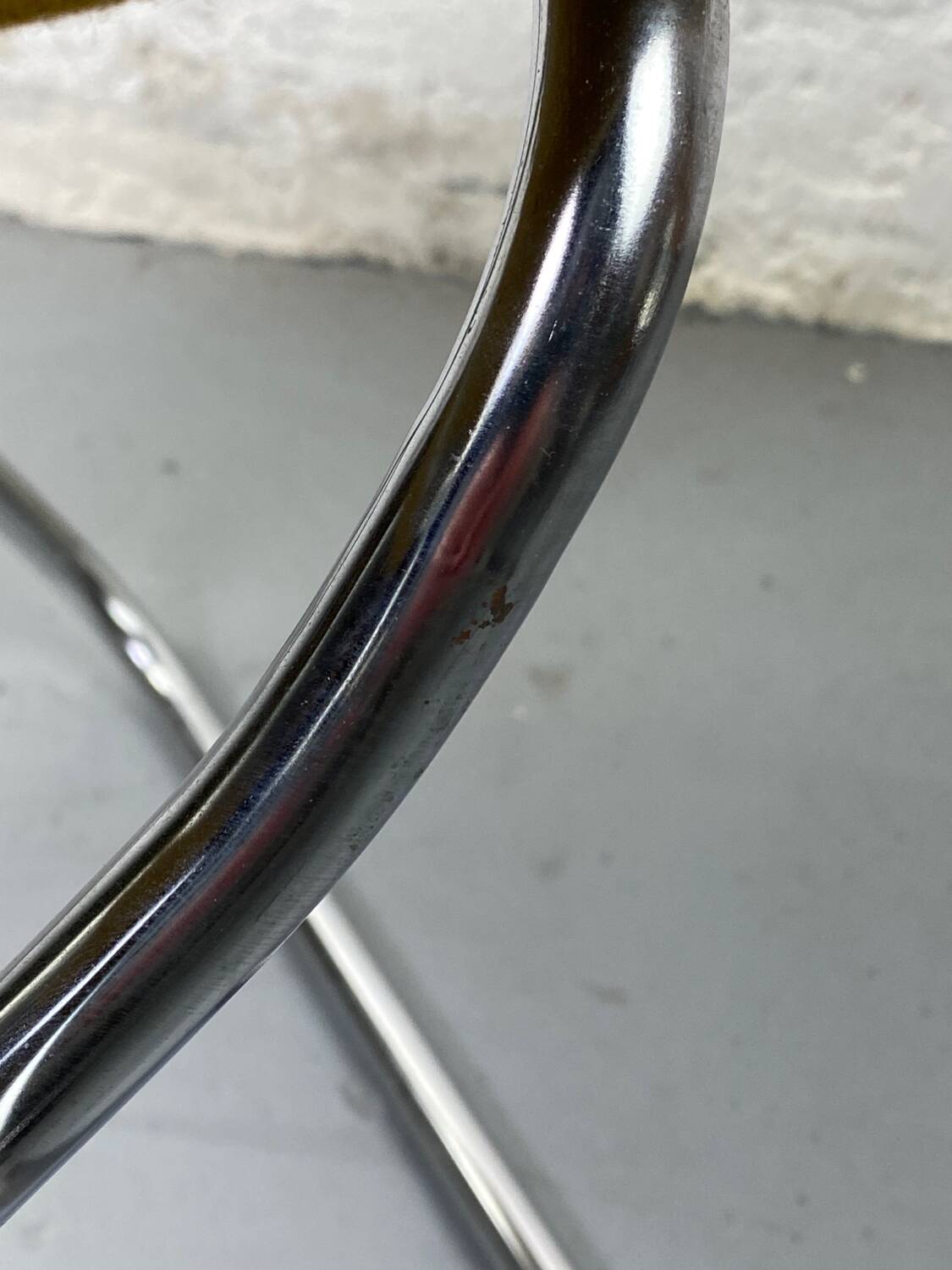 Mustard yellow folding chair