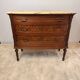 Louis XVI style commode in marquetry – Marble top