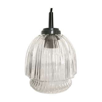 Chiseled glass hanging
