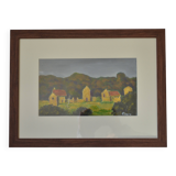 Gouache on paper by Camille Liausu