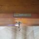 large curved chest of drawers - solid wood - cherry - 4 drawers - Louis Philippe
