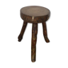 Brutalist tripod stool - Vintage 1960