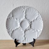 Set of 6 vintage Bareuther Bavaria porcelain oyster plates