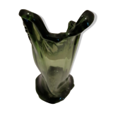 Blown glass vase