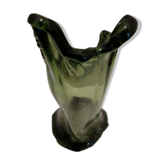 Blown glass vase