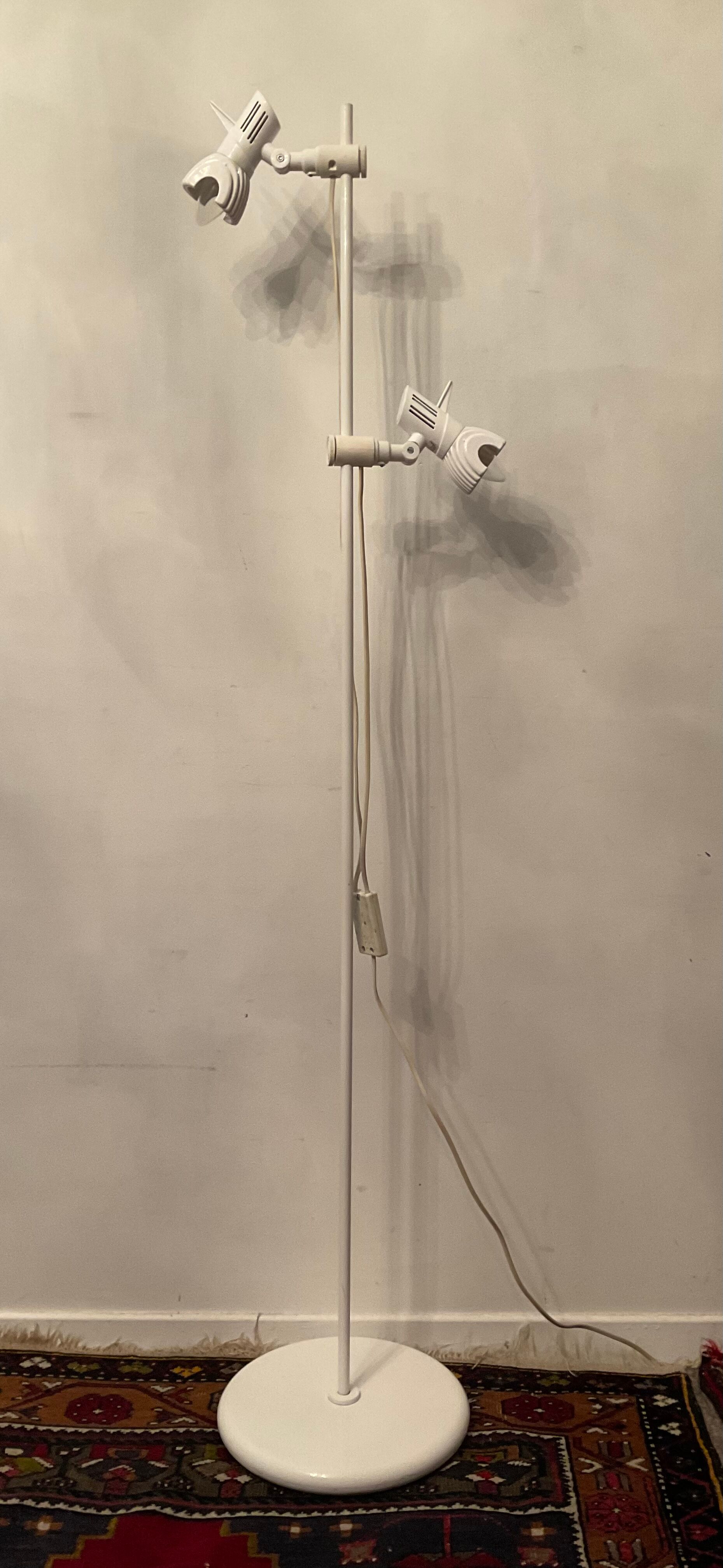 Vintage Hustadt Leuchten floor lamp from the 70s-80s