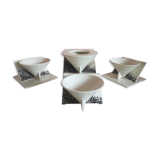 Earthen ensemble "Angle" 1980, J. P curdles-Gien