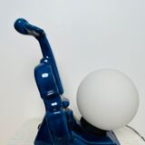 Violin lamp and its globe