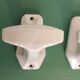 Lot 2 antique porcelain pads