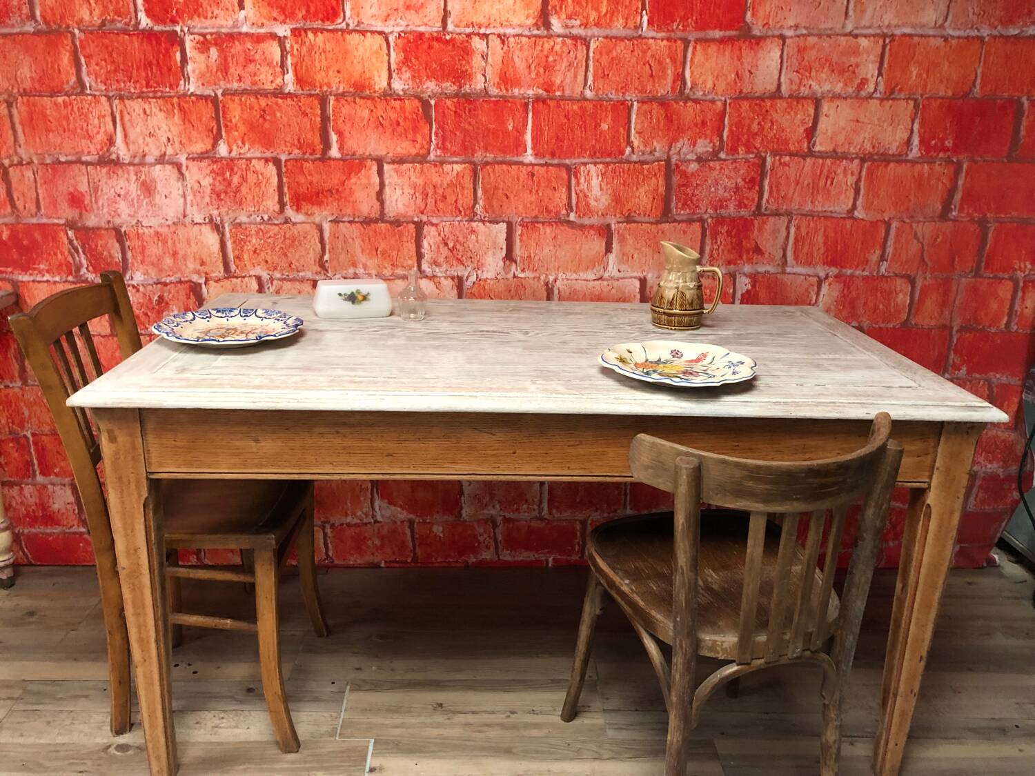 Ancienne table en chêne