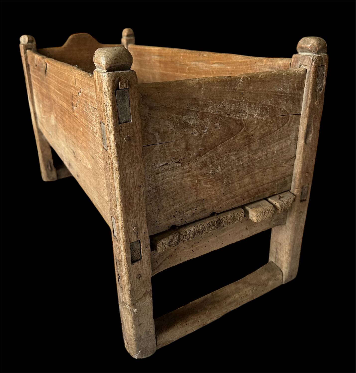 Very old wooden cradle