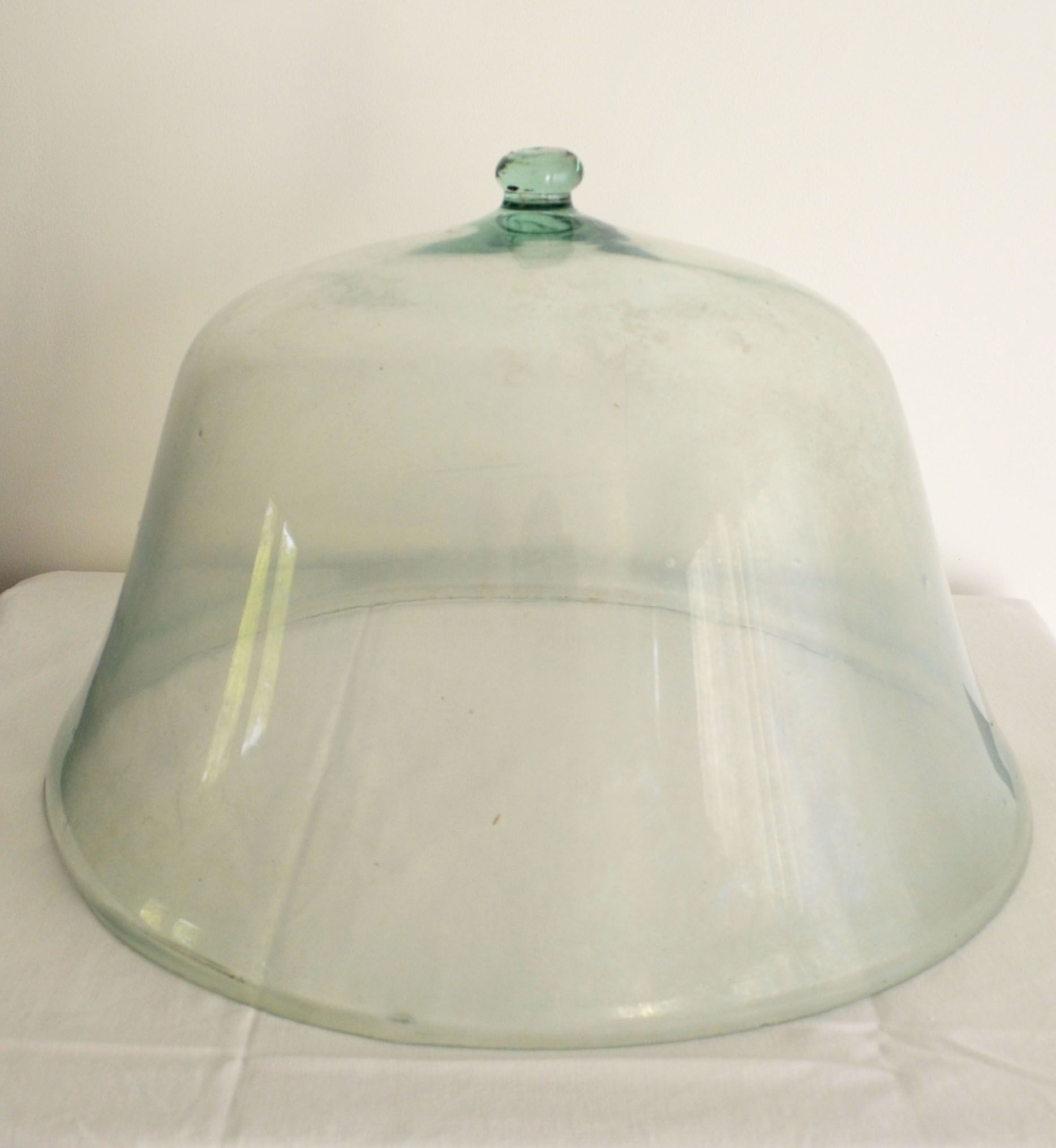 Cloche de jardin en verre soufflé