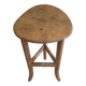 Old solid oak plant stand