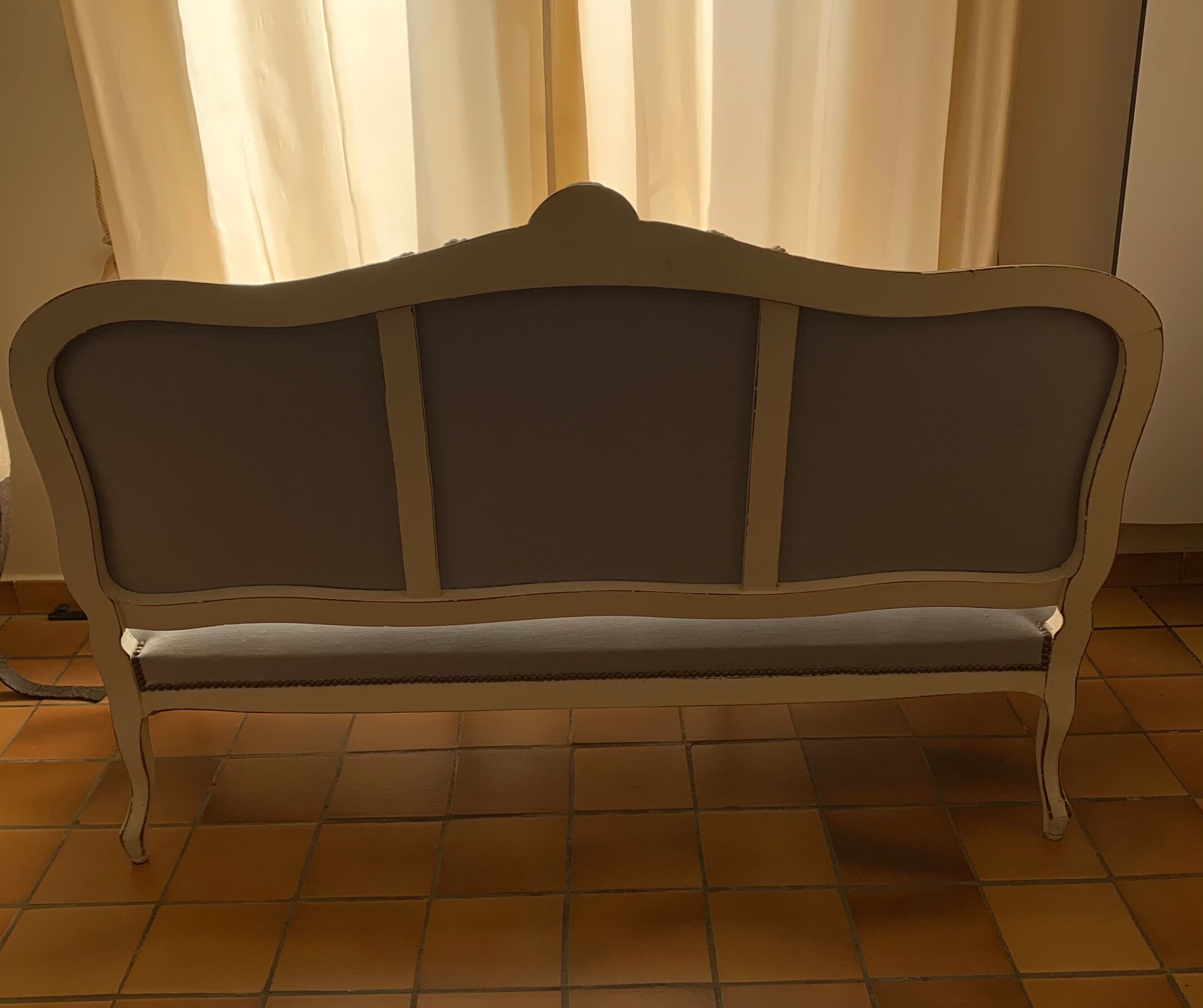 Napoleon III style sofa