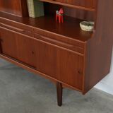 Teak highboard, Danish design, 1960s, production: Denmark