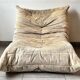 Togo Ensemble Ligne Roset vintage – 3-seater sofa and armchair
