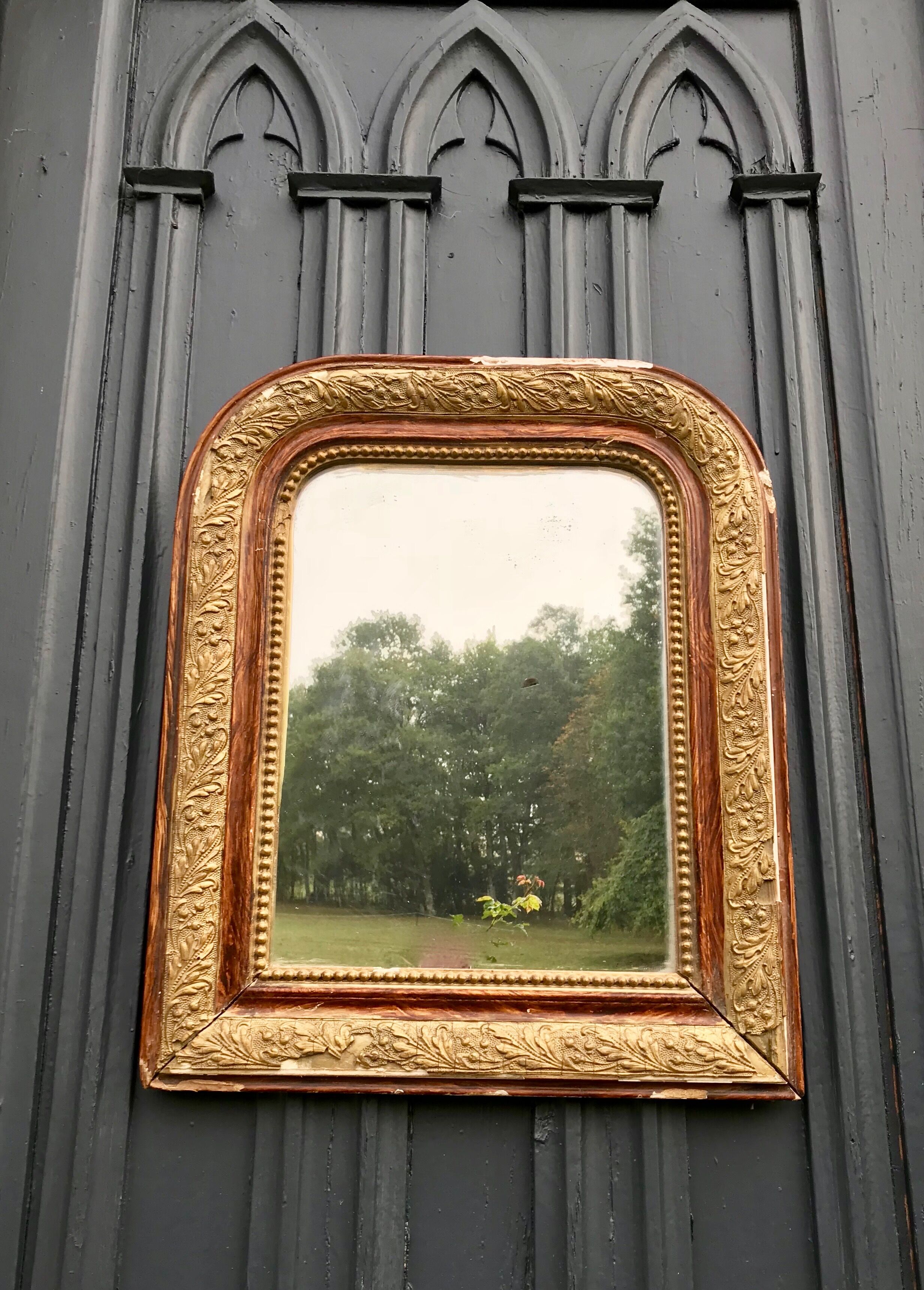 Former  mirror style Louis Philippe 41x50cm