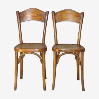 2 chairs bistro Horgen Glarus Switzerland circa 1930