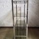 Chrome and smoked glass shelf from the 70s.