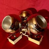 Set of Eye-Ball wall lights, from the 70s