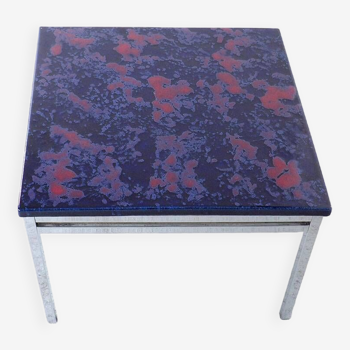 Fat Lava Ceramic Tile Coffee Table, 1960s