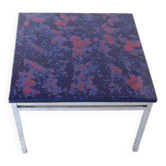 Fat Lava Ceramic Tile Coffee Table, 1960s