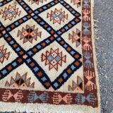 Persian woven wool rug pyramids 160x230