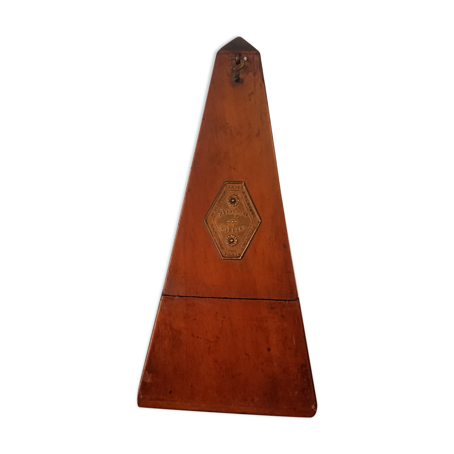 Wooden metronome