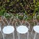 Salon de jardin en fer forgé début 20e siècle