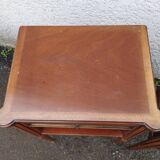 Pair of bedside drawer fluted feet