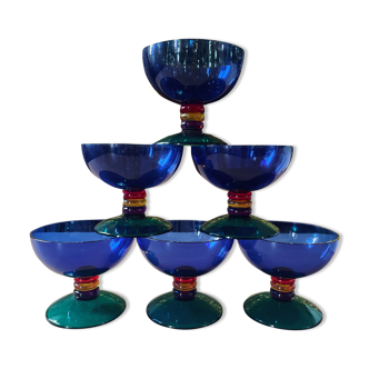 Set of vintage Italian Guzzini cups