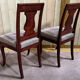 Pair of mahogany chairs circa 1900