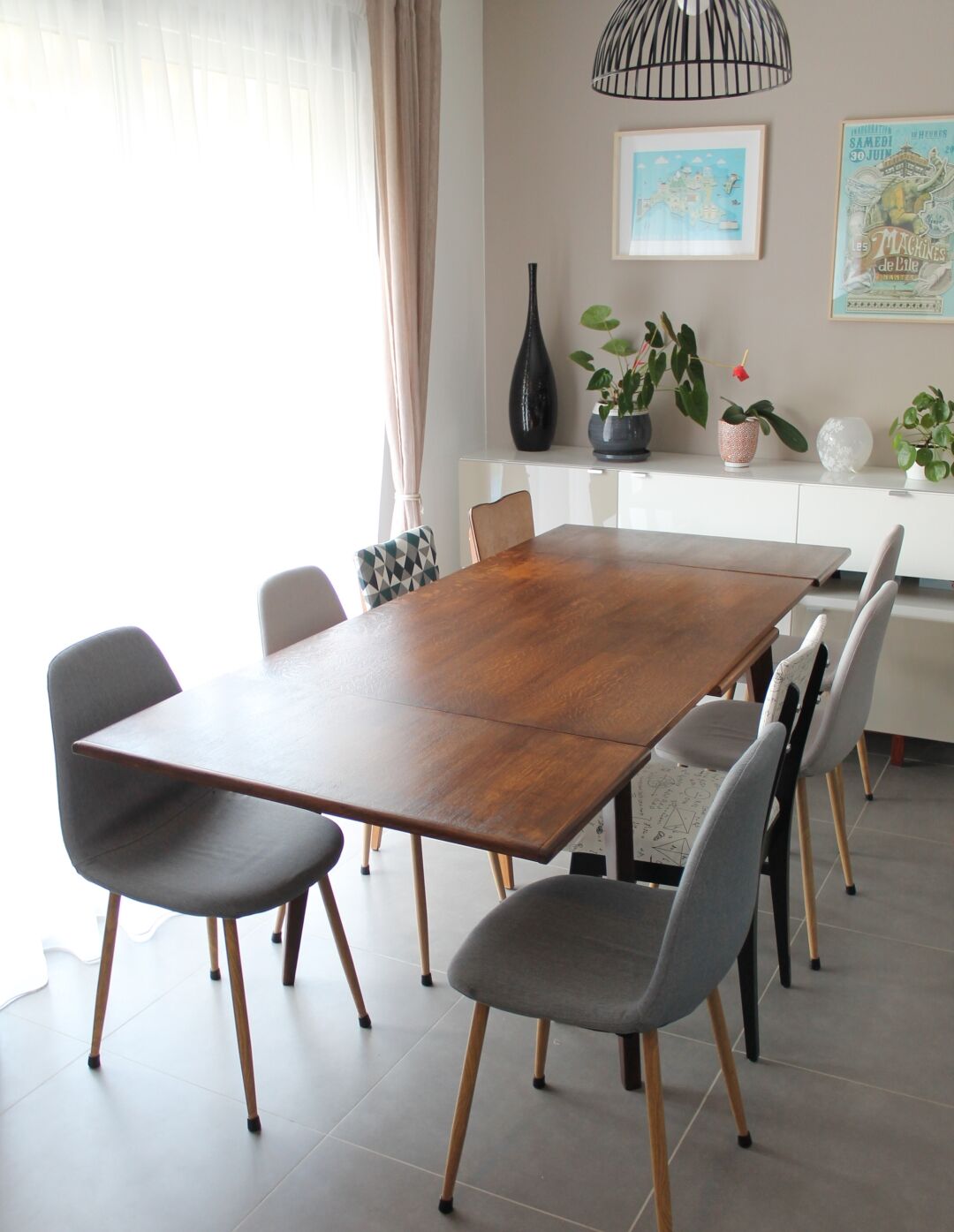 Table vintage scandinave
