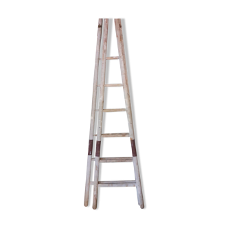 Wooden stepladder