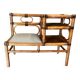 Vintage bamboo bench