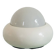 White UFO lamp model c359 by LUCI, Italy 70s