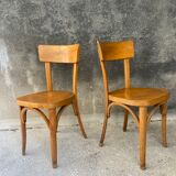 Pair of vintage bistro chairs